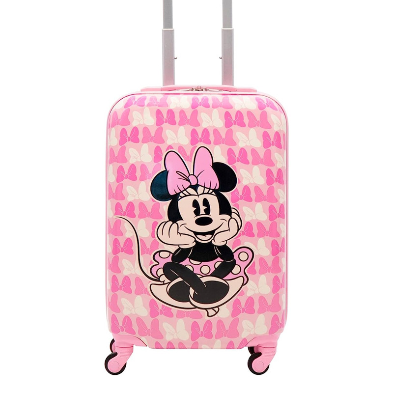 Minnie Mouse Insulated Lunch Bag Smiling Bows Pink Padded Handle